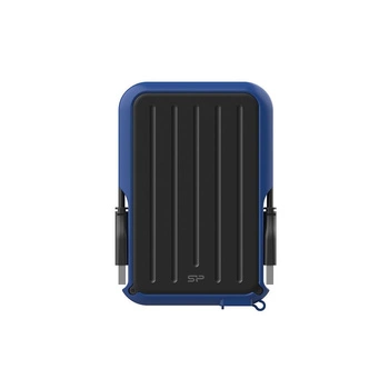 Dysk zewnętrzny HDD Silicon Power Armor A66 (5TB; 2,5"; USB 3.2; Blue; SP050TBPHD66LS3B)