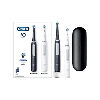 Szczoteczka elektryczna Oral-B iO4 Duo Matt Black/W