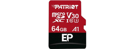 Karta Patriot Memory EP Pro PEF64GEP31MCX (64GB; Class 10, Class U3)