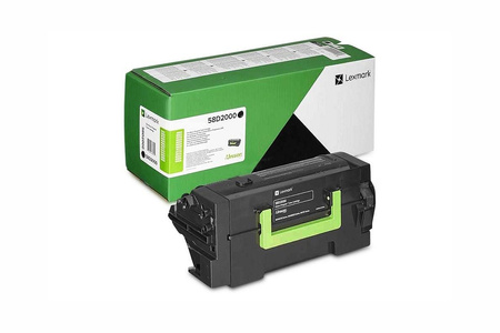 Lexmark Toner 58D2000  X822 Black