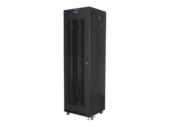 LANBERG Szafa stojąca rack 19inch 42U 600x600 LCD drzwi perforowane