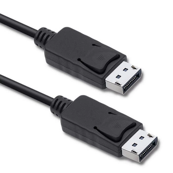 Kabel DisplayPort v1.2 Qoltec męski | DisplayPort v1.2 męski | 5K | 1m