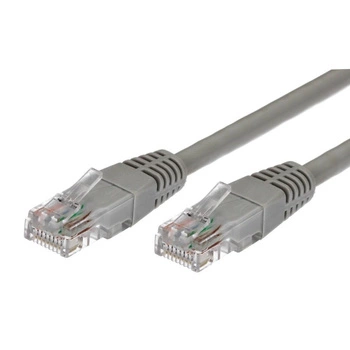 Kabel Patchcord miedziany kat.6A RJ45 UTP 2m. szary