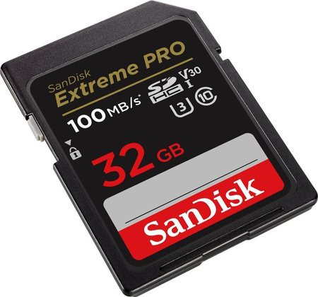 Karta pamięci Extreme Pro SDHC 32GB 100/90 MB/s V30 UHS-I U3 