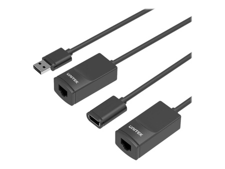 UNITEK Y-UE01001 Przedłużacz USB po skrętce 60m