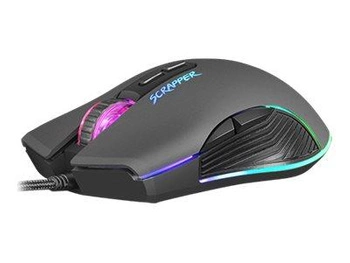 NATEC Fury gaming mouse Scrapper 6400DPI optical with software and RGB backlight