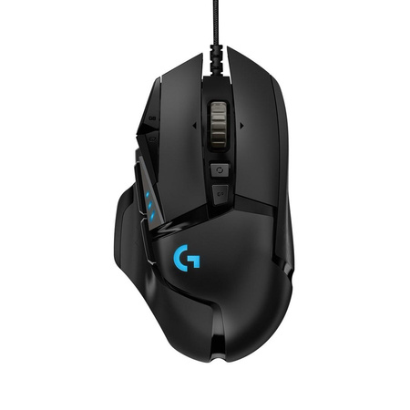 Mysz Logitech G502 Gaming HERO EU 910-005471 (optyczna; 16000 DPI; kolor czarny)