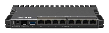 Router Mikrotik RB5009UPr+S+IN Total Ethernet  Ports:9; Architecture:ARM 64bit; CPU core:4