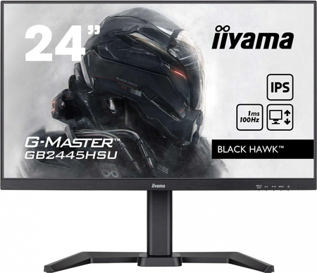 Monitor 23,8 cala GB2445HSU-B2 IPS,FHD,100Hz,1ms,2xUSB,300cd 