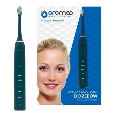 Szczoteczka soniczna OROMED ORO-BRUSH GREEN