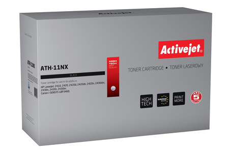 Activejet ATH-11NX Toner (zamiennik HP 11X Q6511X, Canon CRG-710H; Supreme; 13500 stron; czarny)