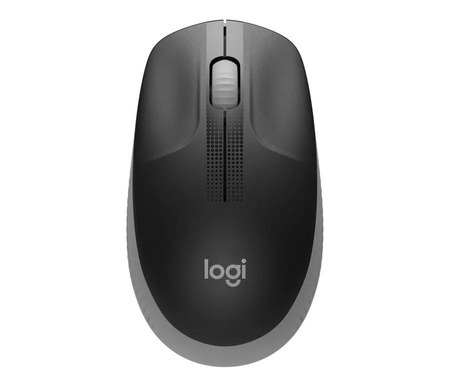 M190 FULL-SIZE WIRELESS MOUSE/MID GREY EMEA