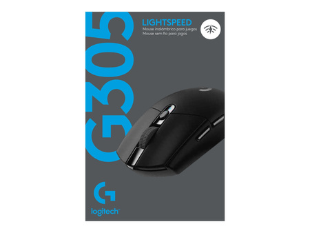 LOGITECH G305 LIGHTSPEED Wireless Gaming Mouse - BLACK - EER2-933