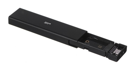 Obudowa SSD Silicon Power PD60 M.2 NVMe/SATA SSD  USB-C