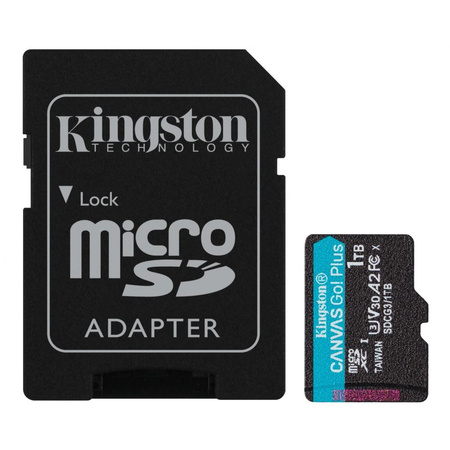 Karta microSD 1TB Canvas Go Plus 170/90MB/s Adapter 