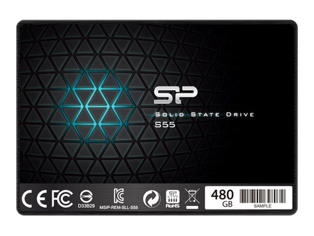 SILICON POWER Dysk SSD Slim S55 480GB 2.5 SATA III 6GB/s 560/530 MB/s