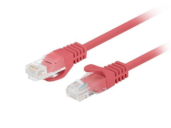 Patchcord Lanberg UTP kat.6 7,5m czerwony