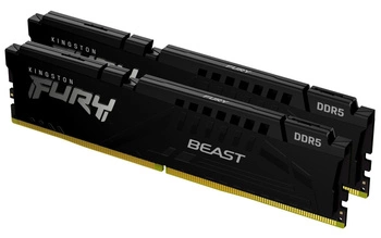 32GB DDR5 6000MT/S CL30 DIMM/KIT OF 2 FURY BEAST BLACK EXPO