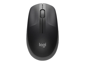 LOGITECH M190 Mouse optical 3 buttons wireless USB wireless receiver mid grey