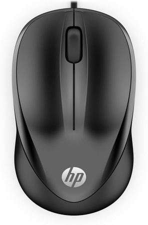 Mysz HP 1000 Wired Optical Mouse with 3 Buttons and 1000 DPI przewodowa czarna 4QM14AA