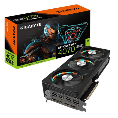 Karta graficzna Gigabyte GeForce RTX 4070 SUPER GAMING OC 12GB GDDR6X