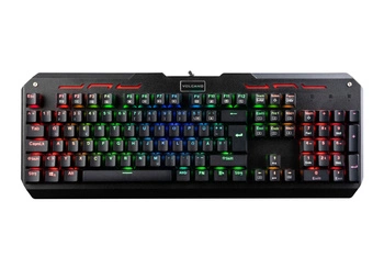 Klawiatura przewodowa Modecom Volcano HAMMER RGB Gaming mechaniczna (Przełącznik BLUE OUTEMU) niemiecki layout