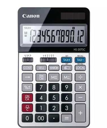 HS-20TSC DBL EMEA/DESKTOP CALCULATOR