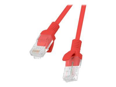 LANBERG PCU6-10CC-0200-R Lanberg Patchcord RJ45 kat. 6 UTP 2m czerwony