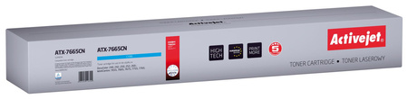 Activejet ATX-7665CN Toner (zamiennik Xerox 006R01452; Supreme; 34000 stron; błękitny)