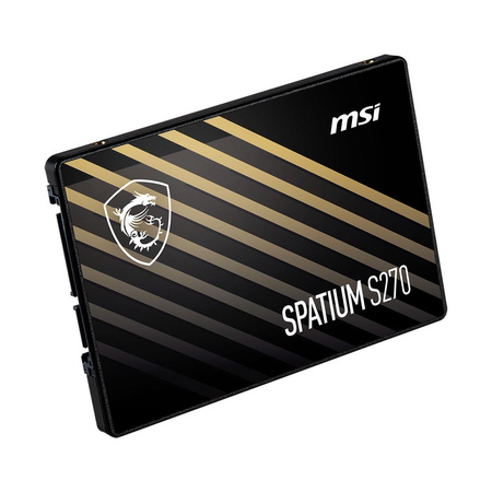 Dysk SSD MSI SPATIUM S270 480GB SATA3 2.5" (500/450 MB/s) 3D NAND 7mm