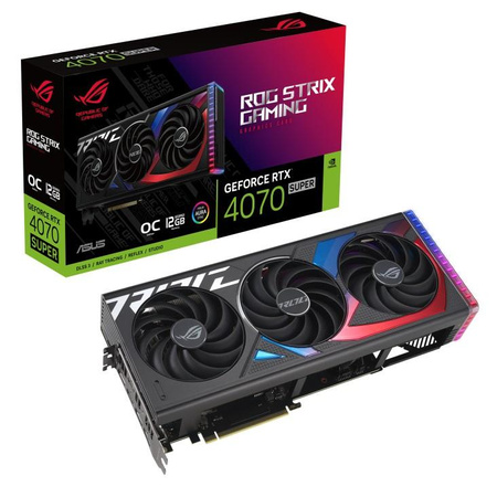 Karta graficzna GeForce RTX 4070 SUPER ROG STRI X 12G GDDRX6 192bit