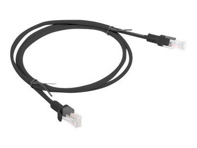 LANBERG PCU6-10CC-0100-BK Lanberg Patchcord RJ45 kat. 6 UTP 1m czarny