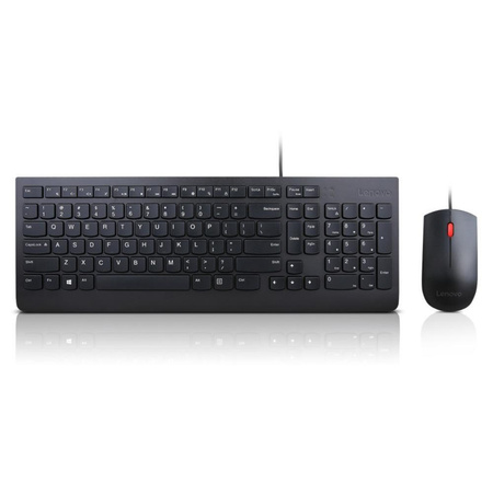 Lenovo Accessories Essential Wired Combo Keyboard and Mouse (US English 103P)