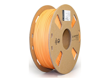 GEMBIRD Filament PLA matowy pomarańczowy 1.75mm 1kg