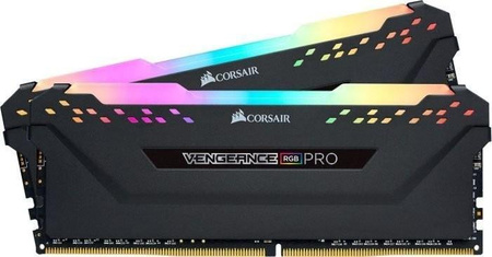 Pamięć DDR4 Vengeance RGB 64GB/3600(2*32GB) BLACK CL18 