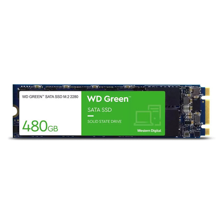 Dysk SSD WD Green 480GB M.2 SATA 2280 (545 MB/s) WDS480G3G0B