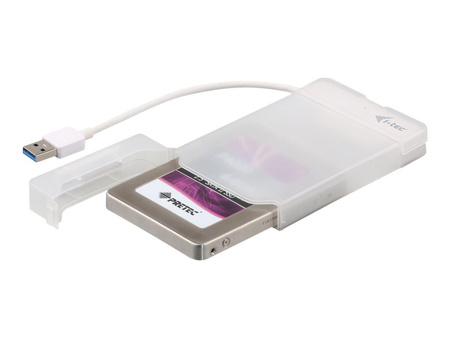 ITEC MYSAFEU314 i-tec MYSAFE Easy 2,5 USB 3.0 White Zewnętrzna obudowa na dysk 6.4cm SATA SSD