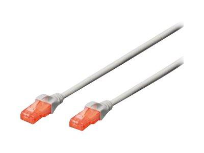 DIGITUS DK-1617-050 Kabel Digitus patch cord UTP, CAT.6, szary, 5m, 15 LGW LSOH