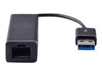 DELL Adapter USB 3.0 Ethernet (PXE) Adapter - Black