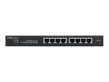 ZYXEL GS1915-8EP 8-port GbE PoE Smart hybrid mode Switch standalone or NebulaFlex Cloud 60 Watt 802.3at desktop fanless