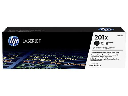 Toner 201X Black 2.8K CF400X