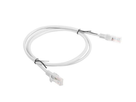 Patchcord kat.6 1.0M UTP szary 