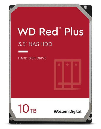 10TB RED PLUS 256MB CMR 3.5IN/SATA 6GB/S INTELLIPOWERRPM