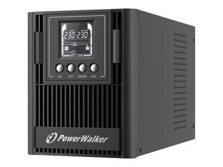 POWERWALKER UPS VFI 1000 AT FR On-Line 1000VA 3X 230V PL USB-B RS-232 LCD Tower EPO