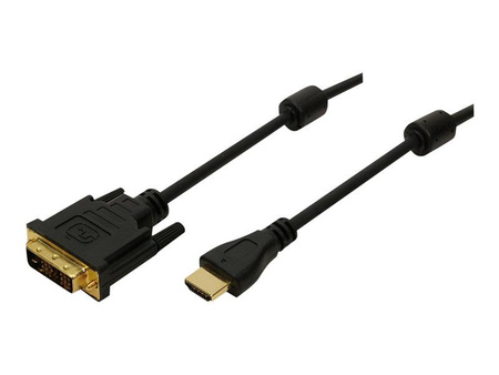 LOGILINK CH0004 LOGILINK - Kabel HDMI do DVI-D, dł. 2m