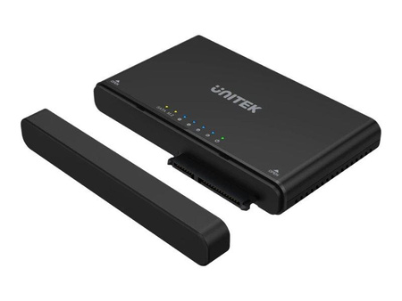 UNITEK S1222A Mostek Dyski USB-C - PCIe/NVMe M.2 SSD + SATA III Adapter z Klonowaniem