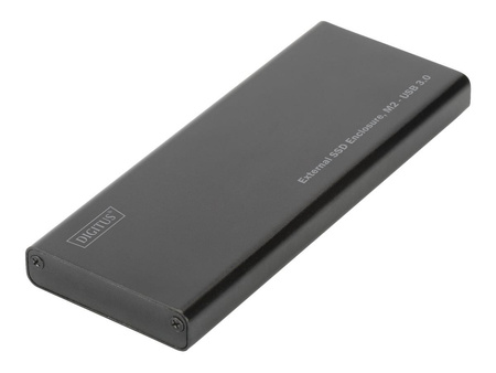 DIGITUS DA-71111 Obudowa USB 3.0 na dysk SSD M2 (NGFF) SATA III, 80/60/42/30mm, aluminiowa