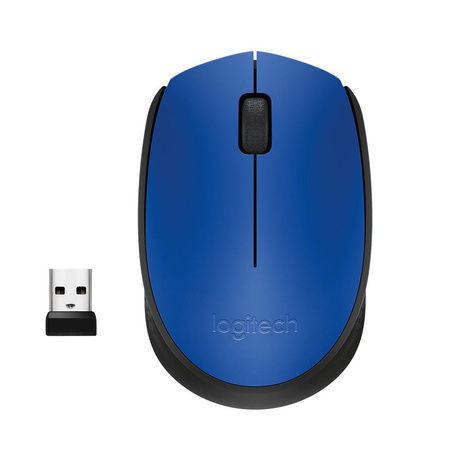 Mysz Logitech 910-004640 (optyczna; 1000 DPI; kolor niebieski