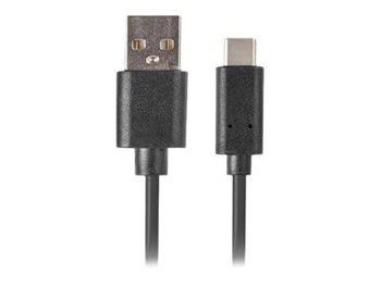 LANBERG CA-USBO-20CU-0030-BK Lanberg kabel USB-C(M)->A(M) 2.0 QC 3.0 3m Czarny