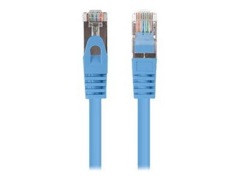 LANBERG Patchcord Cat.6 FTP 1m blue 10-pack